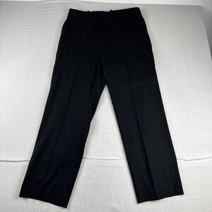 Polo Ralph Lauren Dark Gray Wool Nylon Blend Dress Pants fits 32*28 office